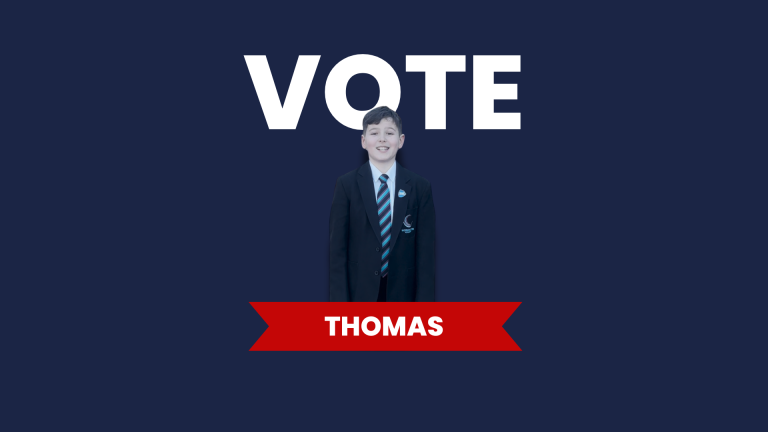 Support Thomas for Youth Parliament!